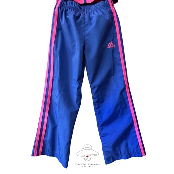 ADIDAS Girls Lightweight Pair of Track Suit - Picture 3 of 10
